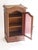 1920s Antique English Oak Medicine Cabinet with Stained Glass Door, 1920s For Sale - Image 5 of 9