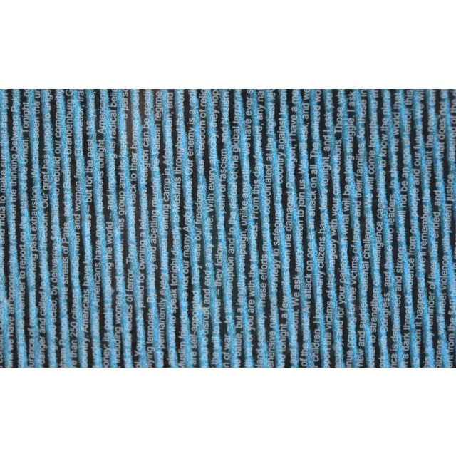 Blue Memorial - Abstract 9/11 Tribute by Marc Foster Grant For Sale - Image 8 of 9