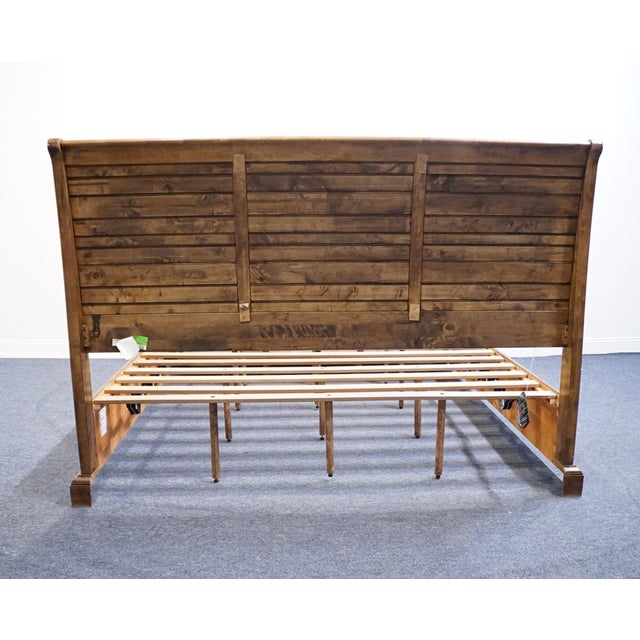 Coaster Furniture Elk Grove Collection Rustic Farmhouse King Size Bed W. Storage Drawers - Vintage Bourbon Finish 203891 For Sale - Image 11 of 14