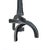 Brutalist Brutalist Torch Cut Candlestick Holders With Blacksmith Makers Mark For Sale - Image 3 of 8