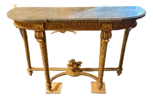 Italian Carved and Giltwood Console