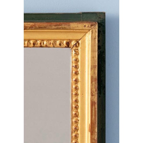 Late 18th Century French Gilt Gesso Beaded Mirror For Sale - Image 4 of 8