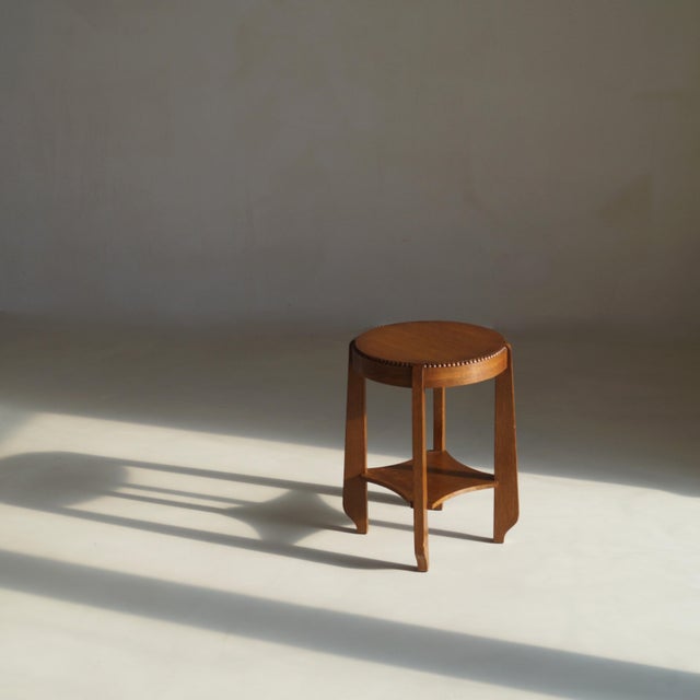 Dutch Amsterdam School Art Deco Occasional Table, 1920s For Sale - Image 6 of 16