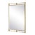 Kenneth Ludwig Chicago Ripoll Antique Brass Mirror For Sale - Image 4 of 6