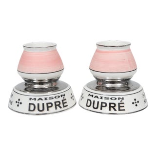 Maison Dupre Ceramic Match Strikers - a Pair For Sale