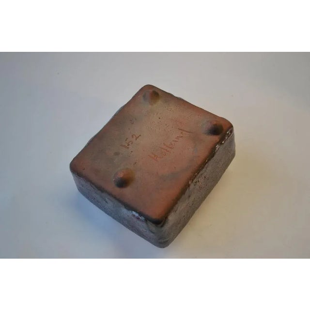 Ceramic Block Vases in Purple and Turquoise Ceramic from Groeneveldt, 1960s, Set of 6 For Sale - Image 7 of 13