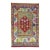 Vintage Zabihi Collection Colorful Turkish Anatolian Rug - 2'10" x 4'1" For Sale