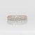 Classic Earth Mined Diamond Wedding Band Ring in Solid 14k Gold: Fine Jewelry, Size 6.75 For Sale - Image 4 of 8