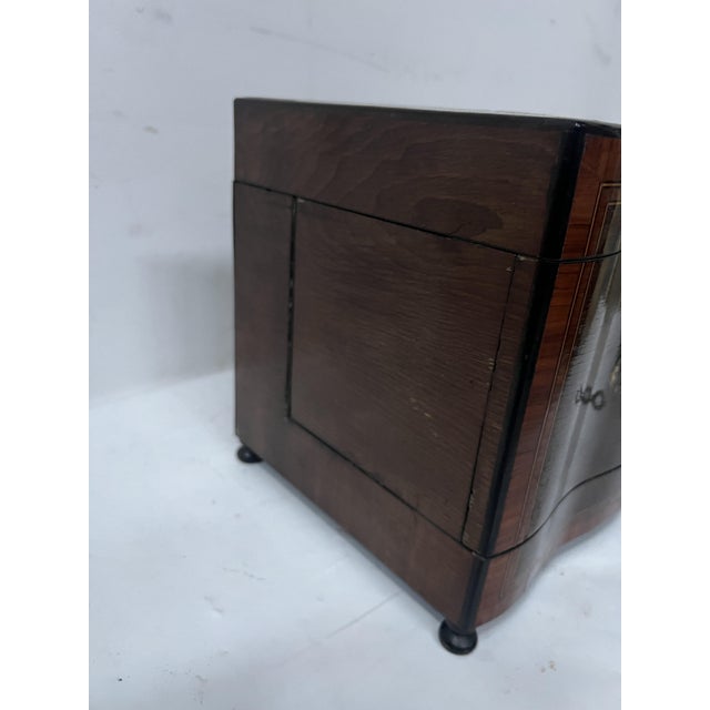 Boulle Liqueur Cabinet, 1800s, Set of 21 For Sale - Image 9 of 17