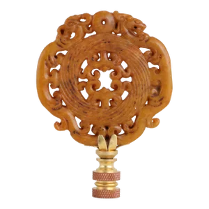 Shoushan Stone Style Lamp Finial
