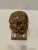 Large Brass & Stone Bust of King Tut For Sale - Image 10 of 12
