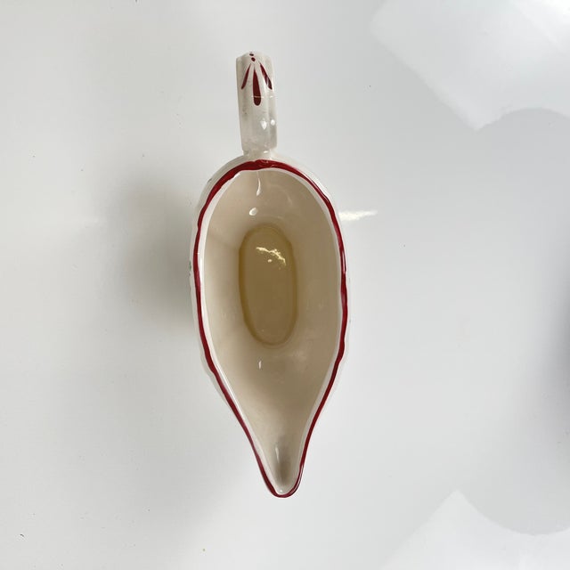 Long Réverbère Sauce Boat from KG Lunéville, 1950s For Sale - Image 3 of 10