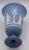 Blue 1960s Wedgwood Blue Jasperware Cameo Cherubs Neoclassical Pedestal Vase For Sale - Image 8 of 10