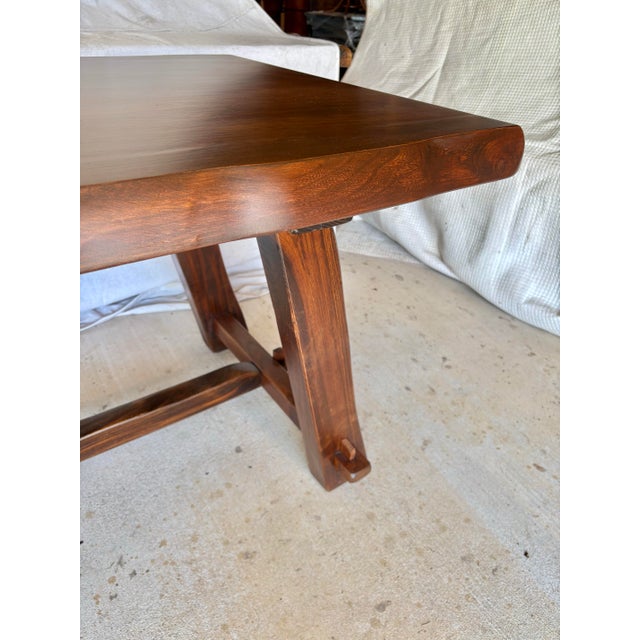 Mid 20th Century Scandinavian Oak Olavi Hanninen Design Dining Table For Sale - Image 9 of 12