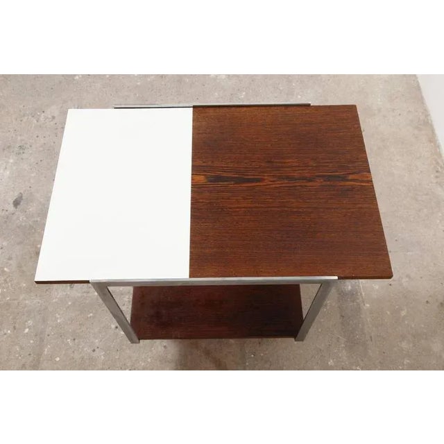 1960s Mid-Century Modern Rolling Serving Bar Cart, 1960s For Sale - Image 5 of 8