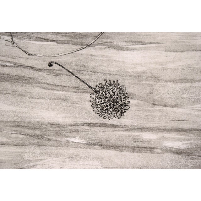 1980s "Dialogue to the Wind" - Intaglio Print by Tomoya Uchida For Sale - Image 5 of 10