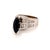 Blue Diamond Sapphire Ring 14k White Gold 3.60tcw Women Certified For Sale - Image 8 of 8