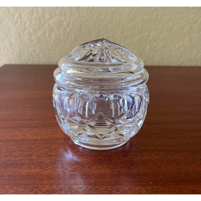 Mid 20th Century Waterford Crystal Covered Dish For Sale In West Palm - Image 6 of 12