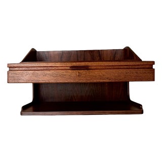 Wall-Mounted Nightstand in Rosewood from Østergaard, Denmark, 1960s For Sale