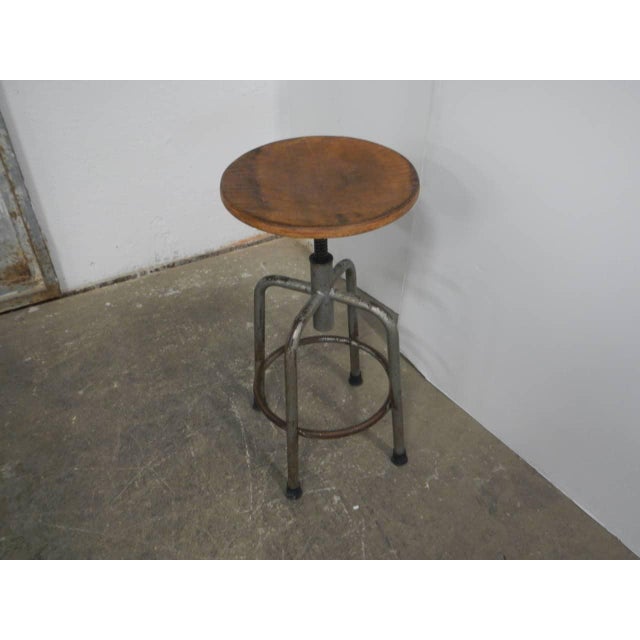 Vintage Four-Foot Stool, 1960, in Good conditions. Designed 1960 to 1969