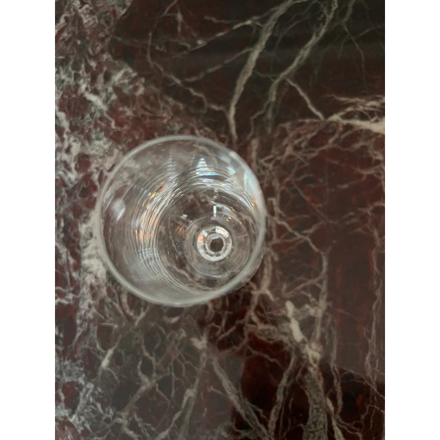 Early 21st Century Glasses in Stem- Set of 6 For Sale In San Francisco - Image 6 of 8