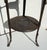 Metal Antique Cast Iron Side Table with Black Marble Top by E.G. Zimmermann, Hanau, 1890s For Sale - Image 7 of 18