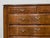 19th Century English Mahogany Serpentine Chest with Inlay and Ornate Pulls For Sale - Image 9 of 12
