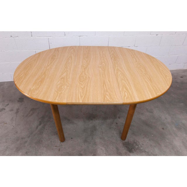 Danish Modernist Convertible Table and Chairs, 1970s, Set of 5 For Sale - Image 6 of 18