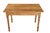 American Country Desk, or Dining Table . Made from pine with turned legs. Dimensions: 42" w x 26.75 x 29"
