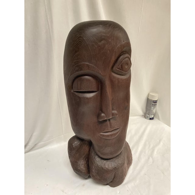 Large sculpture monogrammed LR dated 1973