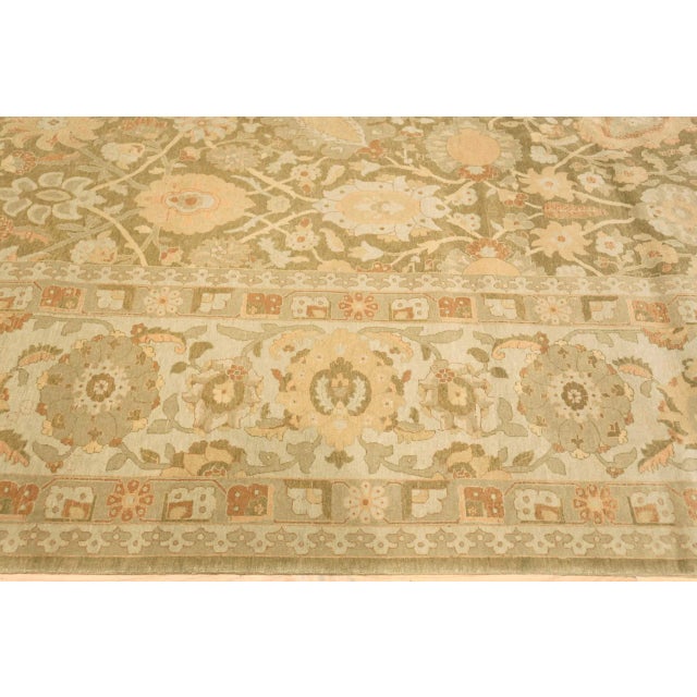 Gold Large Modern Persian Rug For Sale - Image 8 of 8