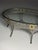 Empire Metal Coffee Table with Glass Top, 1980s For Sale - Image 4 of 18
