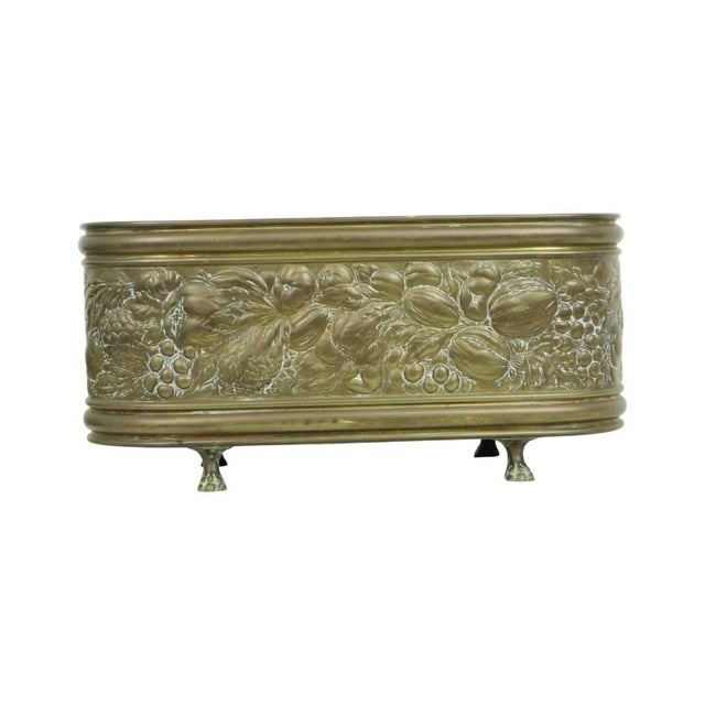 French Antique Copper Flower Pot Jardinière, 19th Century For Sale - Image 4 of 18
