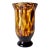 Blown Tortoiseshell Glass Vase For Sale