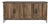 Rustic Stone Top Salvaged Farm Sideboard For Sale