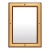 Vintage Seagrass Studded Wood Floor Mirror For Sale