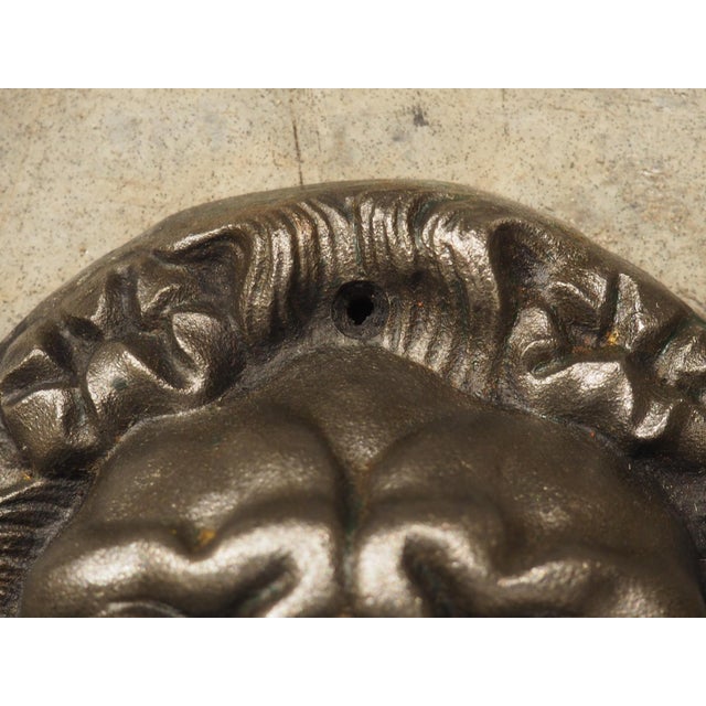 Circa 1920s French Cast Iron Lion Fountain Feature, Spout For Sale In Dallas - Image 6 of 13