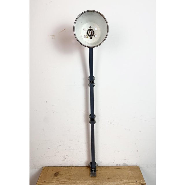 Vintage Industrial Adjustable Table Lamp from Memlite, 1960s For Sale - Image 10 of 18