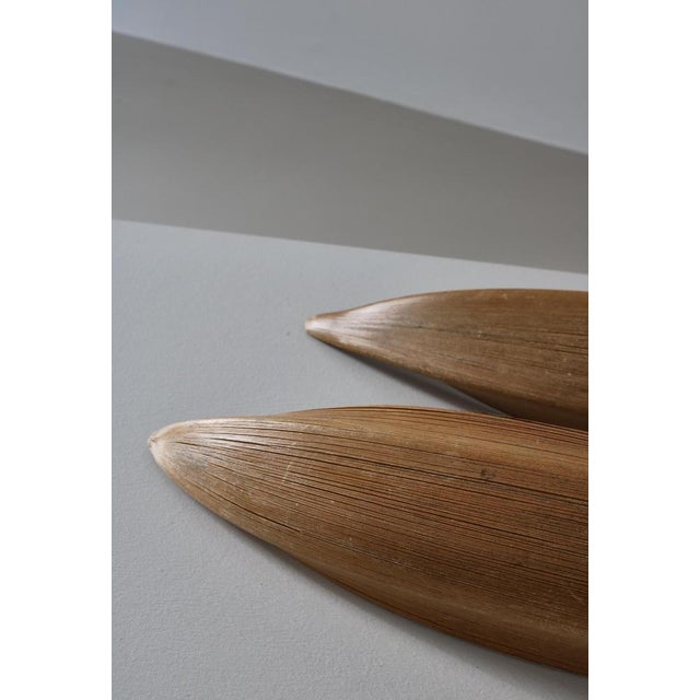 Palm Serving Bowls with Teak Handles from Illums Bolighus, Denmark, 1950s, Set of 2 For Sale - Image 11 of 15