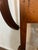 American Early American Oak Mission Style Folk Art Wooden High Chair For Sale - Image 3 of 12