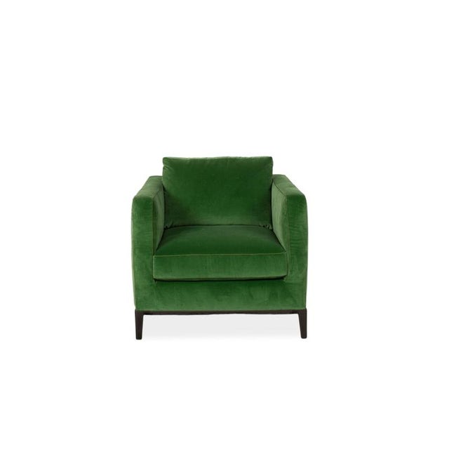 Textile Maxalto by B&b Italia Lucrezia Soft Armchair Fabric Green Sam by Antonio Citterio from B&b Italia / C&b Italia For Sale - Image 7 of 11