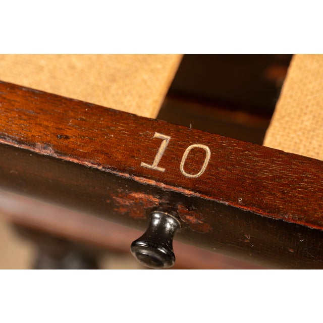Early 20th Century Mahogany Sheet Music Cabinet For Sale - Image 11 of 12
