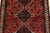 1990s Shiraz Rug 3’6′ X 5′ Red Wool Vintage Tribal Hand-Knotted Oriental Carpet For Sale - Image 5 of 12