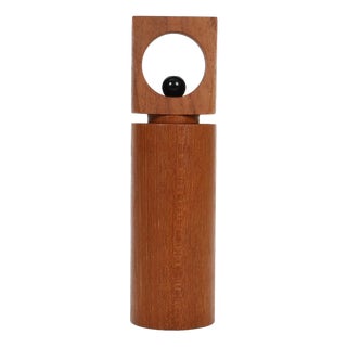 Mid-Century Danish Teak Pepper Mill from Peugeot, 1970s For Sale