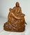 Up for sale is a wonderful antique hand carved religious Folk Art sculpture of the Pieta. It's carved with a lovely...