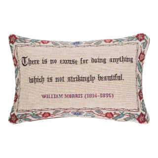 Strikingly Beautiful Fibre Filled Tapestry Cushion - 20x32cm (8"x13") For Sale