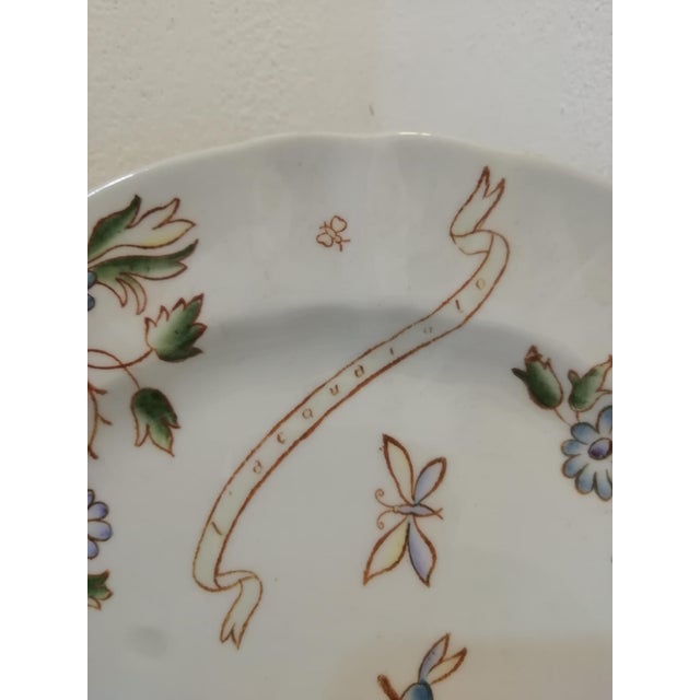 Mid-Century Modern Decorative Plate by Gio Ponti for Richard Ginori, Italy, 1930s For Sale - Image 3 of 5