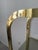 1980s Milo Baughman Style Gold Brass Etagere For Sale - Image 10 of 10