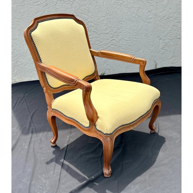 French John Hutton for David Sutherland Louis Soleil Teak Lounge Chair – Indoor/Outdoor For Sale - Image 3 of 13