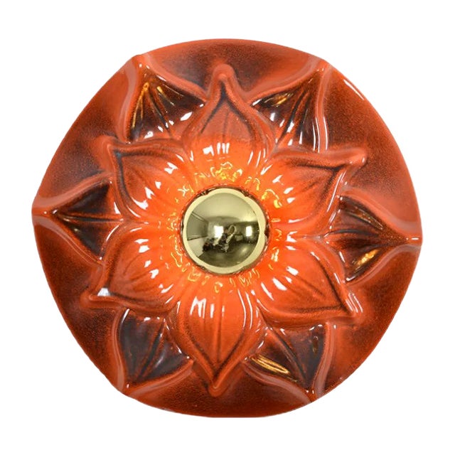 Ceramic Sconce from Honsel, 1970s For Sale